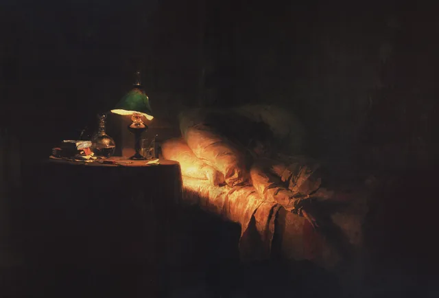 The Sick Girl, Vasily Polenov