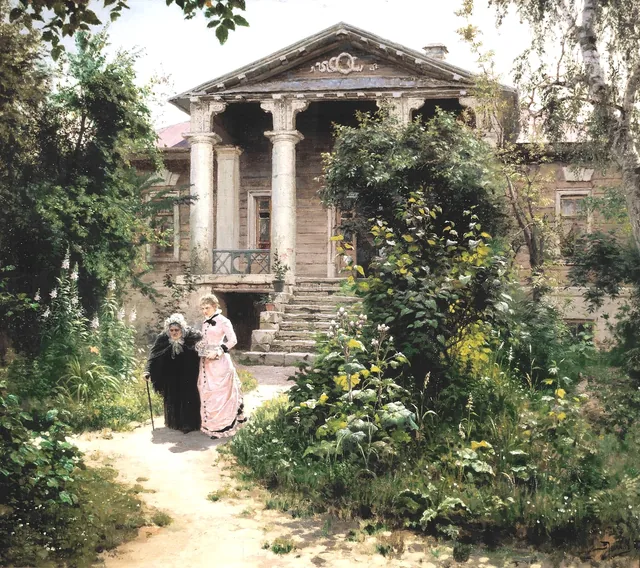 Grandmother's Garden, Vasily Polenov