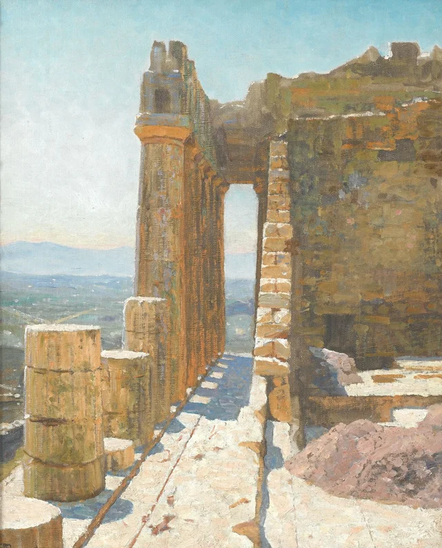 El Partenón, Vasily Polenov
