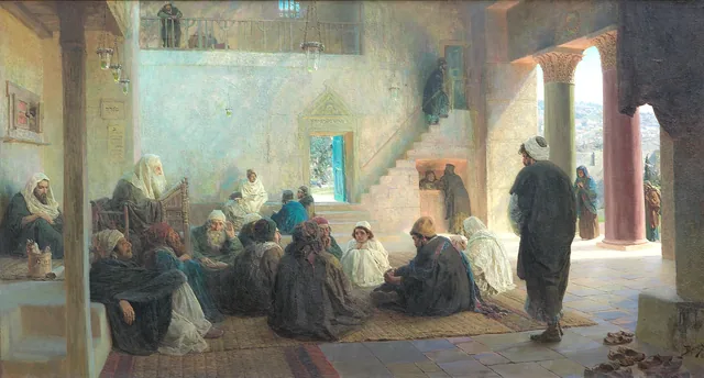 Among the Teachers, Vasily Polenov