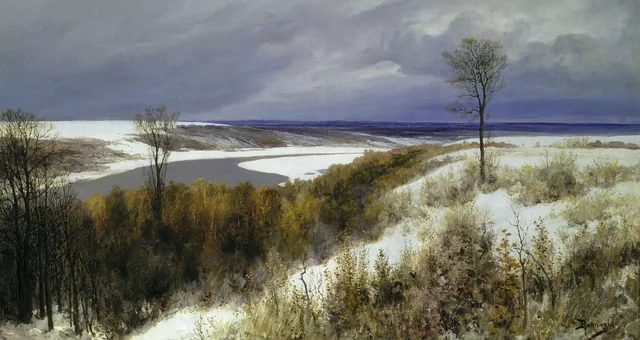 Early Snow, Vasily Polenov