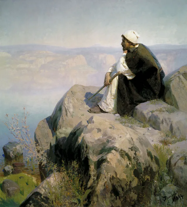 Devaneios (Na montanha), Vasily Polenov