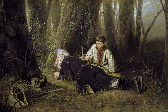 L'Oiseleur, Vassili Perov