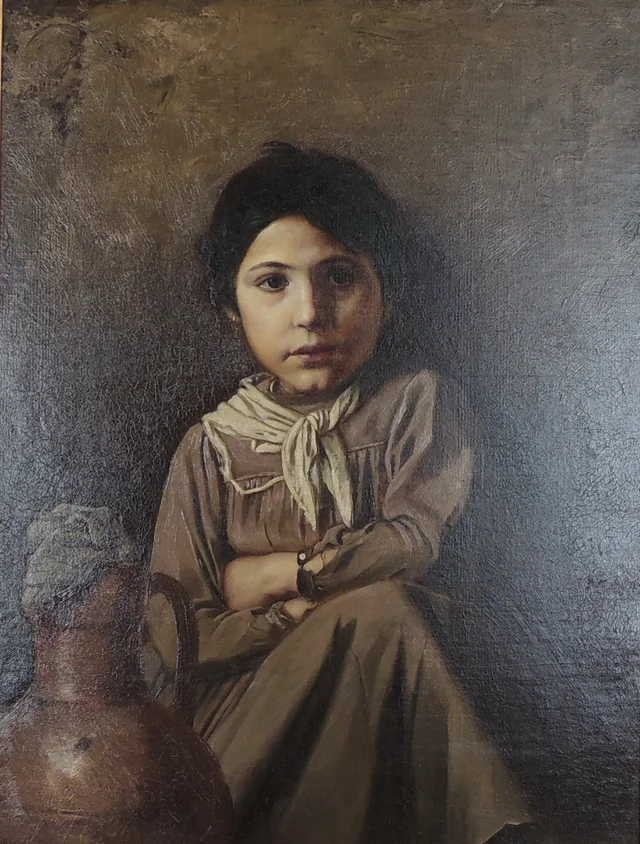 La Petite Fille à la cruche, Vassili Perov