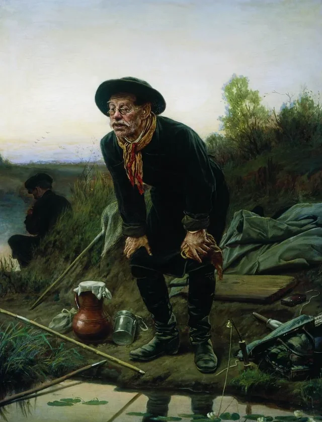 Le Pêcheur, Vassili Perov