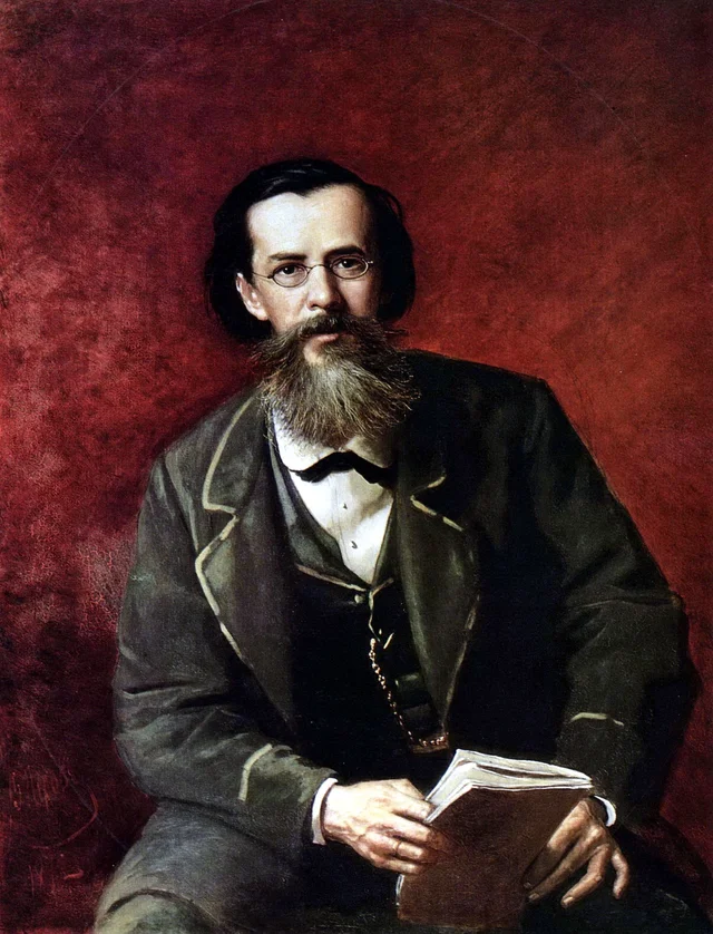 Portrait d'Apollon Maïkov, Vassili Perov