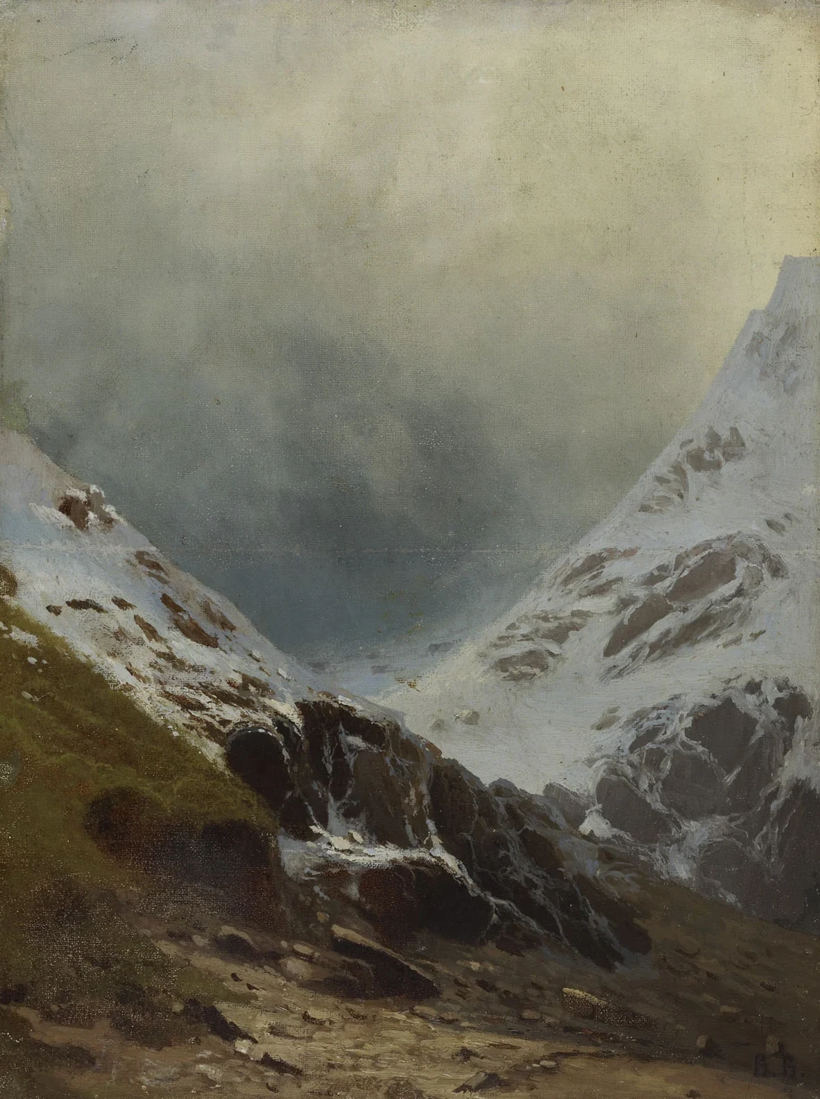Laderas de montañas nevadas, Vassili Verechtchaguine