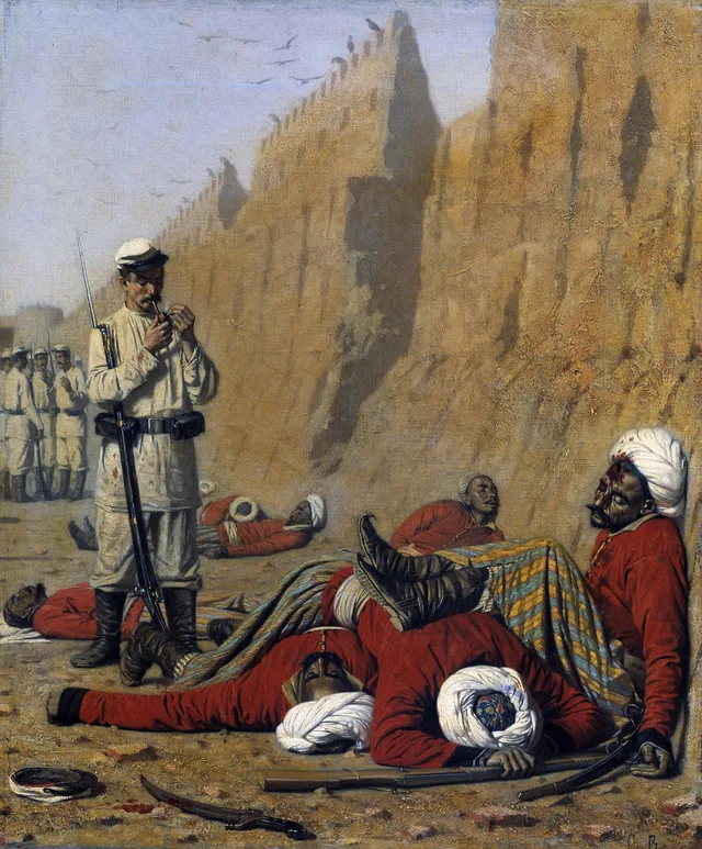 Después del fracaso, Vassili Verechtchaguine