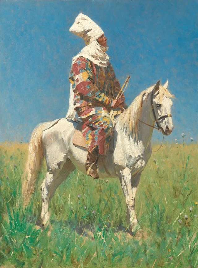 Mujer kirguís, Vassili Verechtchaguine