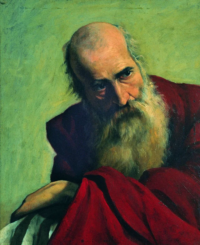 Tête de vieillard, Victor Meirelles