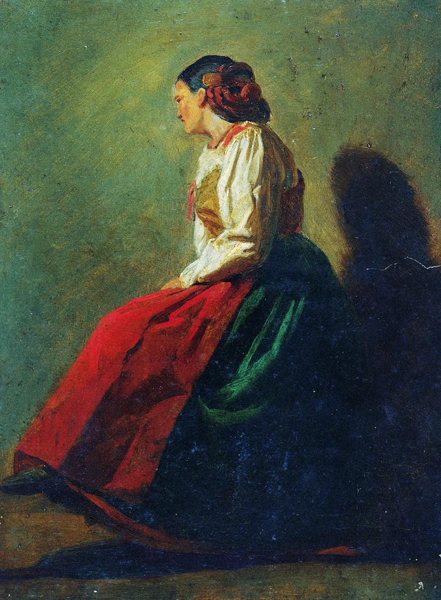 Étude de costume, Victor Meirelles