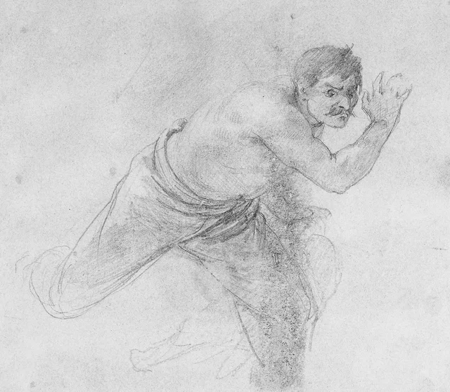 Study for "The Naval Battle of Riachuelo", Victor Meirelles