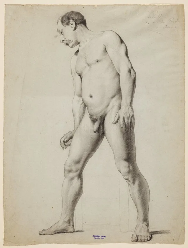 Nu masculino, Viktor Madarász