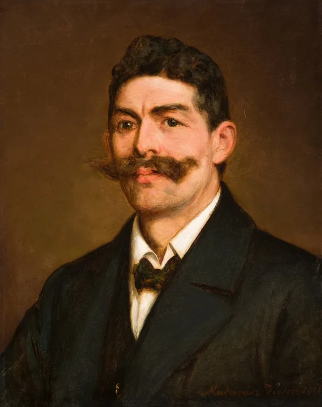 Retrato de hombre, Viktor Madarász