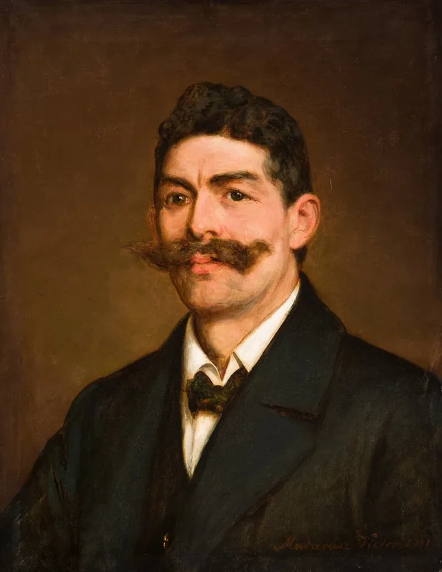 Retrato de homem, Viktor Madarász