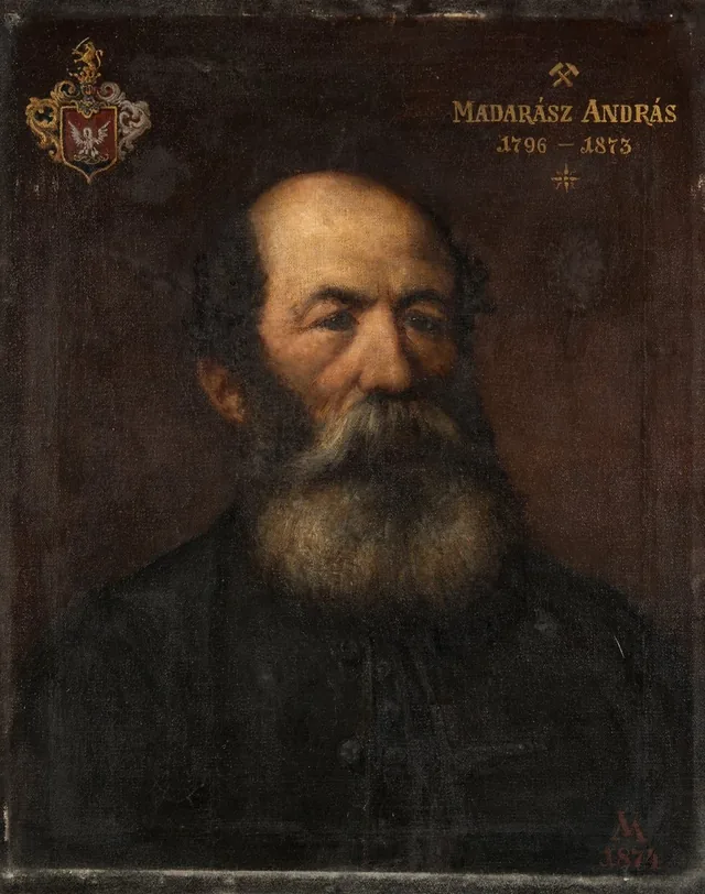 Retrato de András Madarász, Viktor Madarász