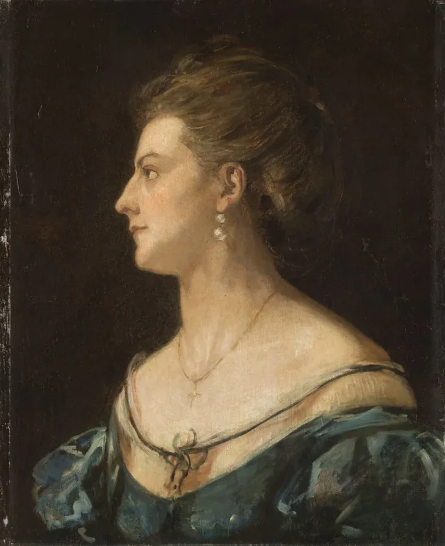 Retrato de sua esposa, Viktor Madarász