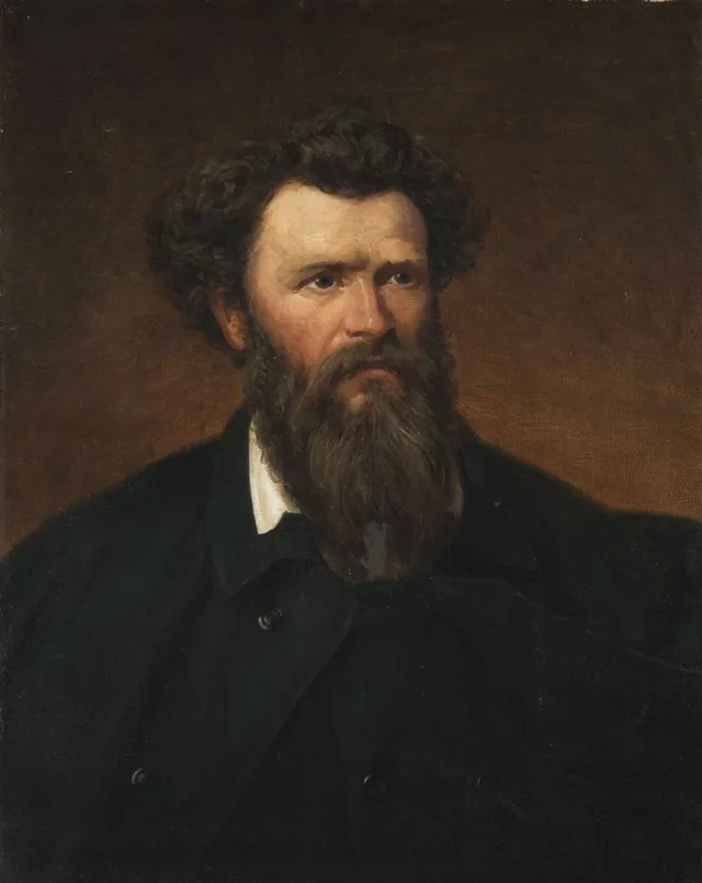 Retrato de Miklós Izsó, Viktor Madarász