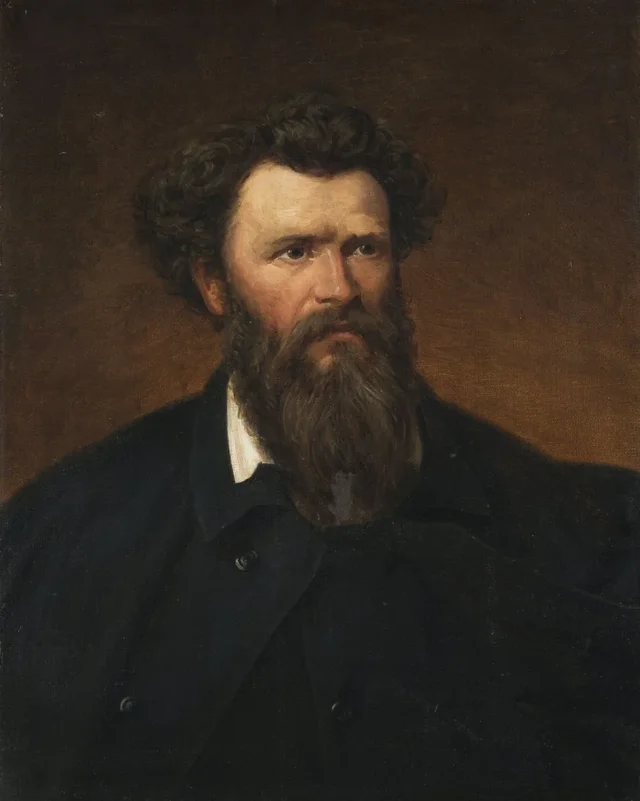 Retrato de Miklós Izsó, Viktor Madarász