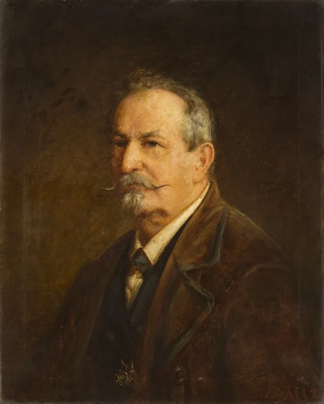 Autorretrato, Viktor Madarász