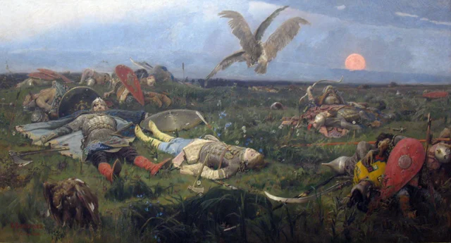 After Prince Igor Svyatoslavich's Battle with the Polovtsy, Viktor Vasnetsov
