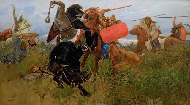 The Battle of the Scythians with the Slavs, Viktor Vasnetsov