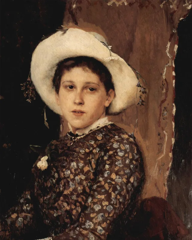 Portrait of T. A. Mamontova, Viktor Vasnetsov