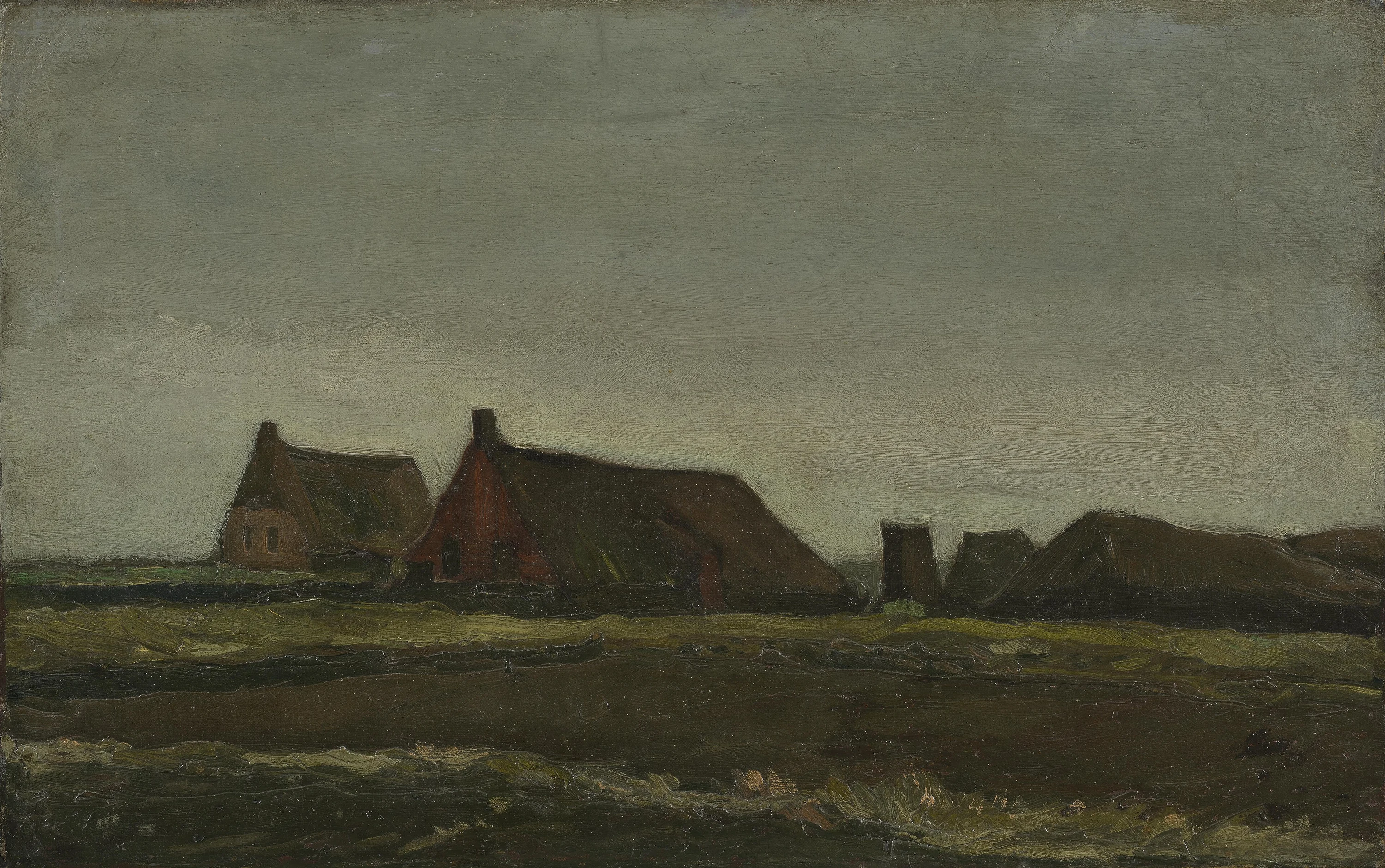 Cottages, Vincent van Gogh