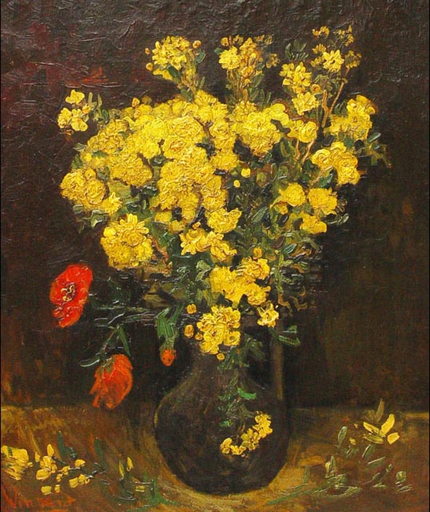 Fleurs de pavot, Vincent van Gogh