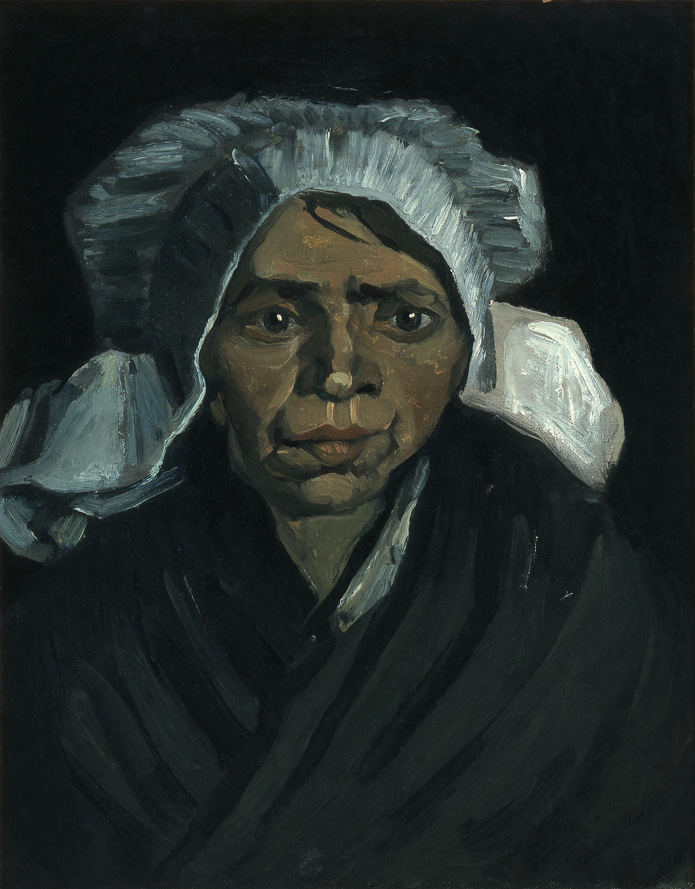Head of a Peasant Woman, Vincent van Gogh