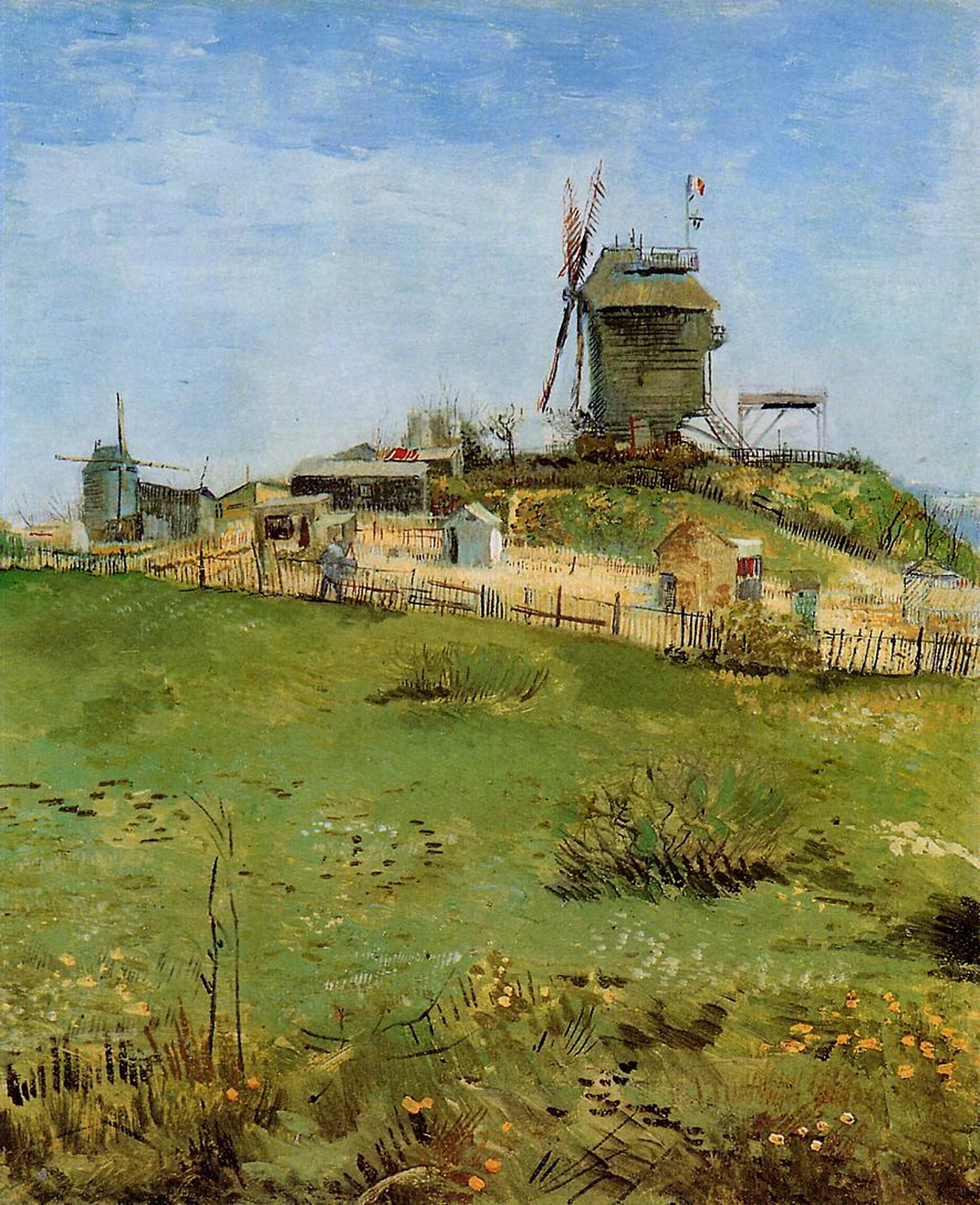 Le Moulin de la Galette, Vincent van Gogh