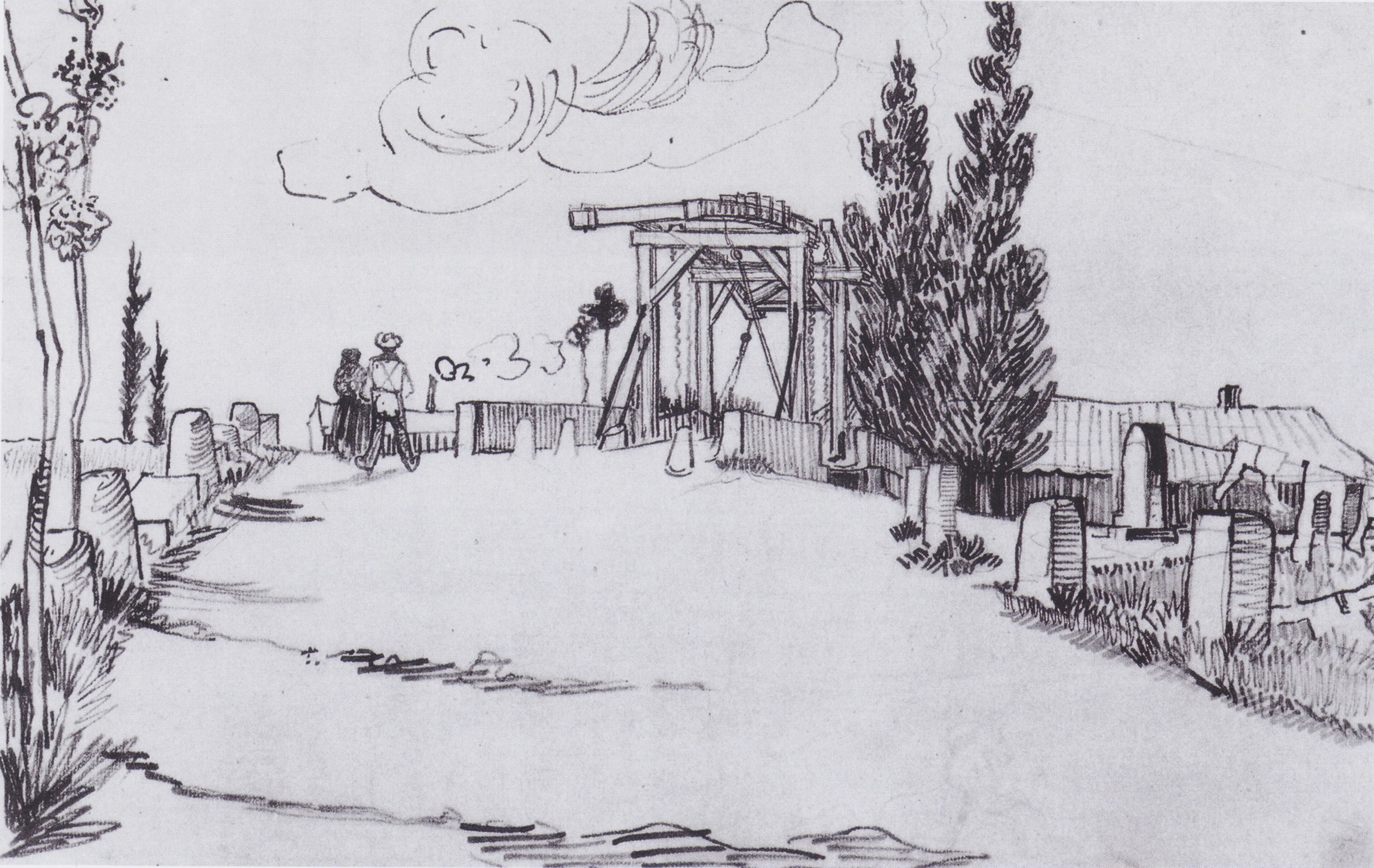 Le Pont de Langlois, Vincent van Gogh