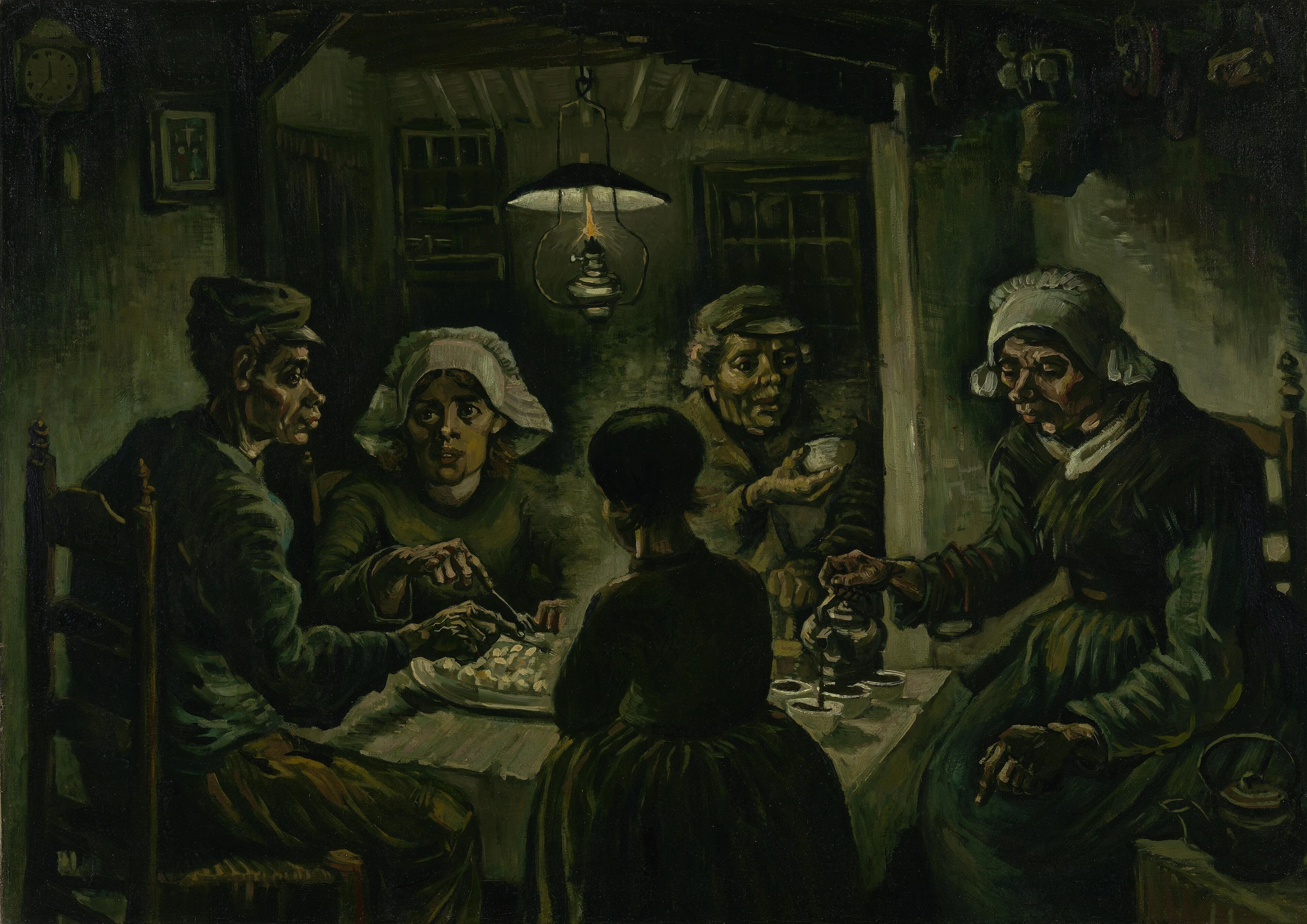 Les Mangeurs de pommes de terre, Vincent van Gogh