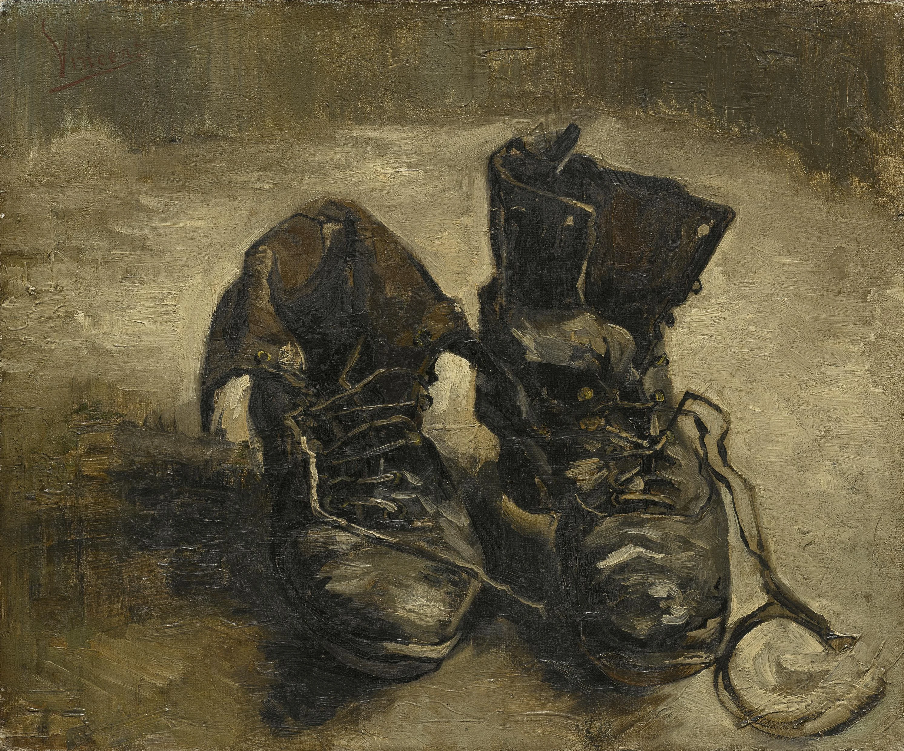 Les Souliers, Vincent van Gogh