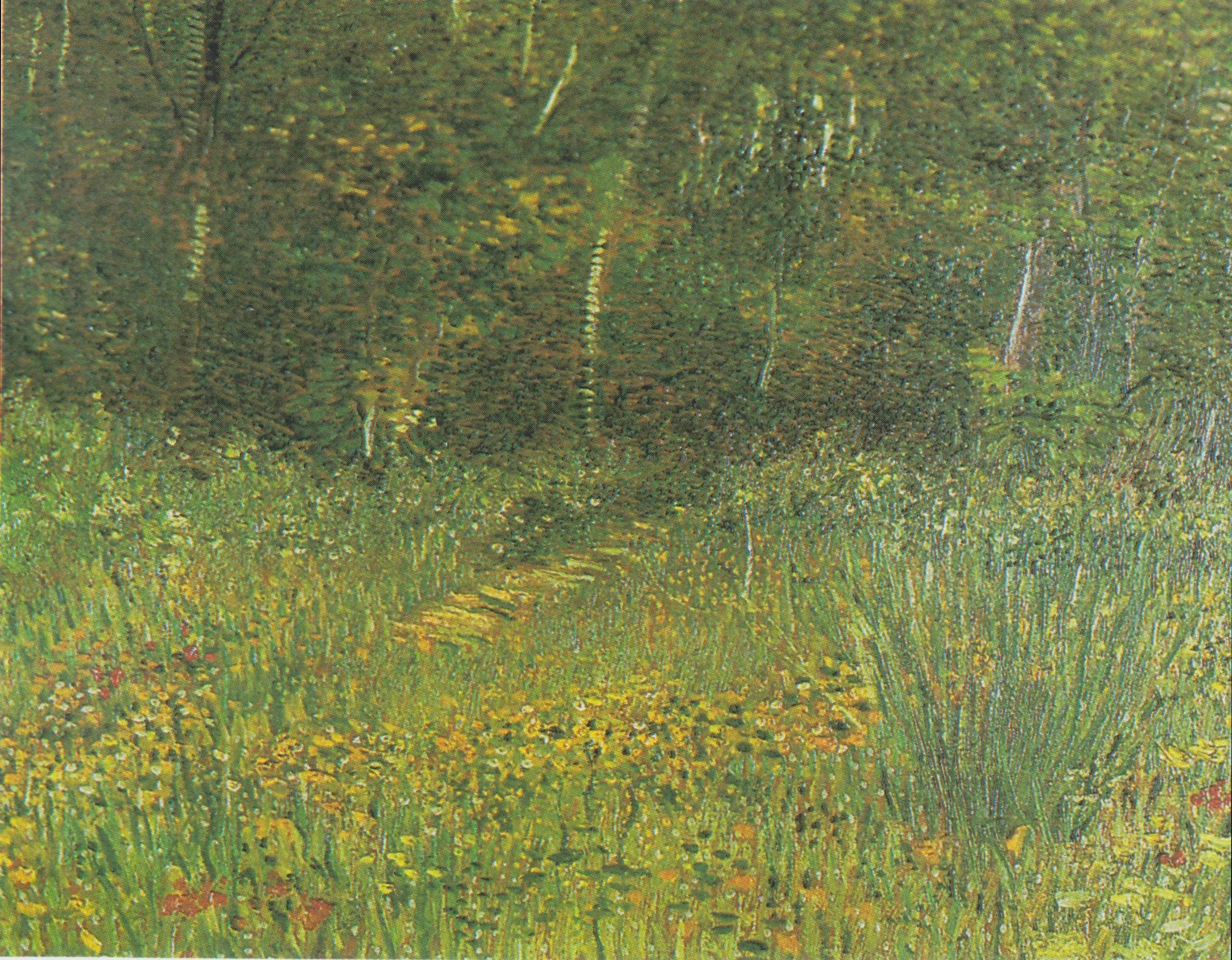 Park at Asnieres in Spring, Vincent van Gogh