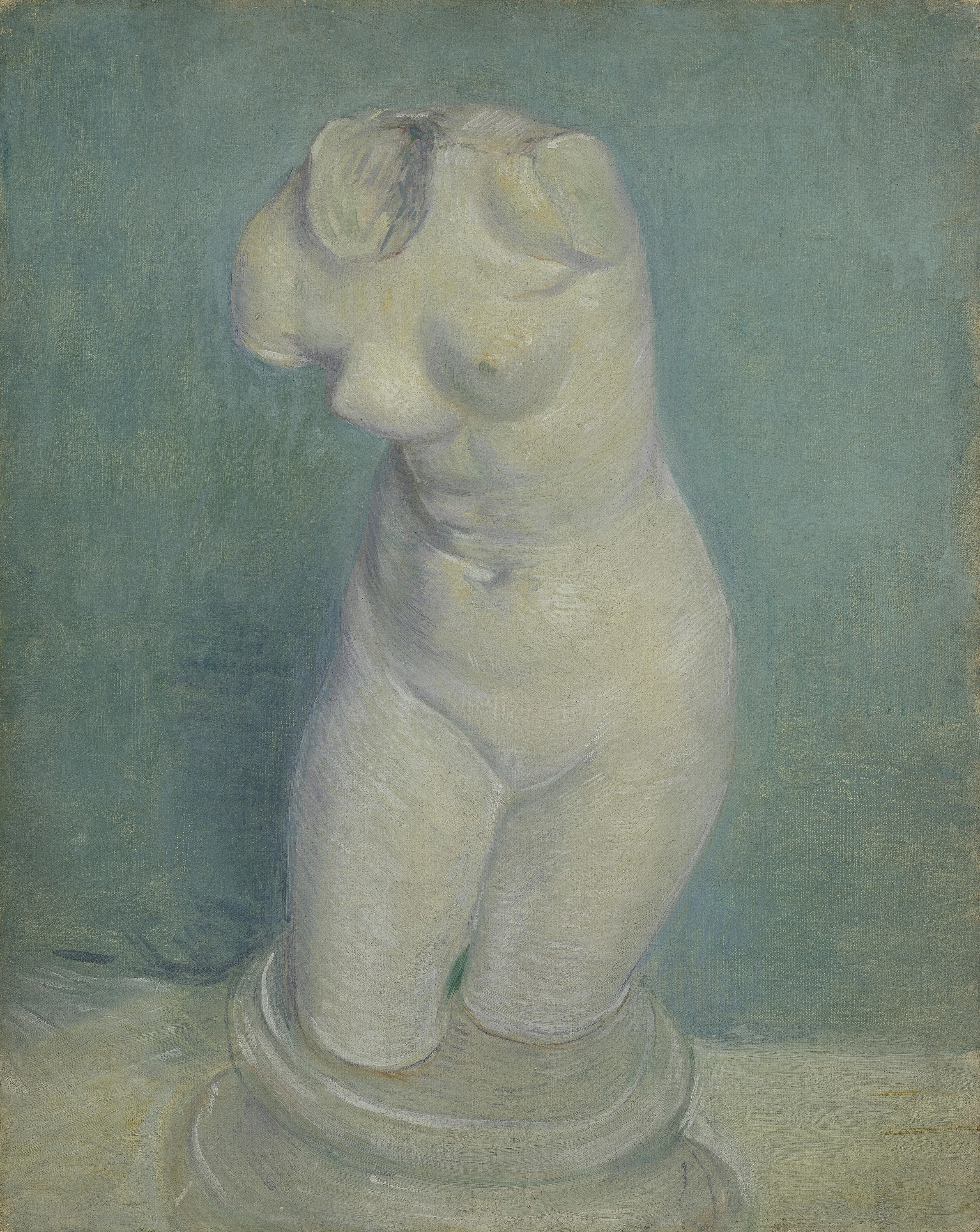 Plaster Cast of a Woman's Torso, Vincent van Gogh