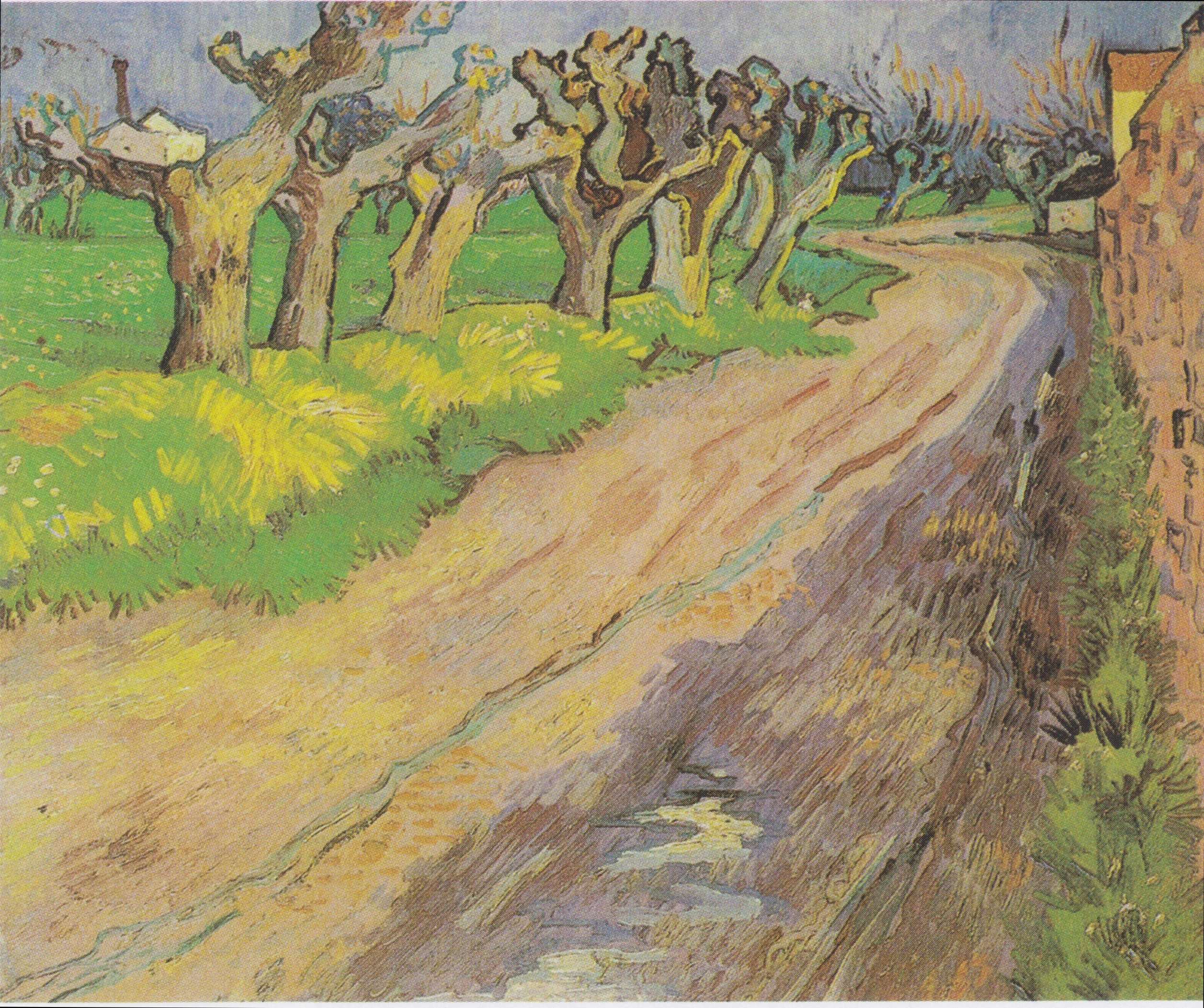Pollard Willows, Vincent van Gogh