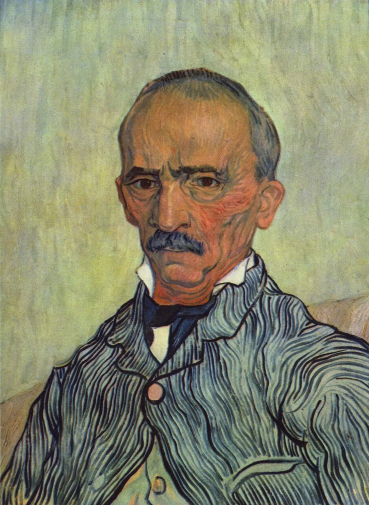Portrait of the superintendent Trabuc in the Hospital Saint-Paul, Vincent van Gogh