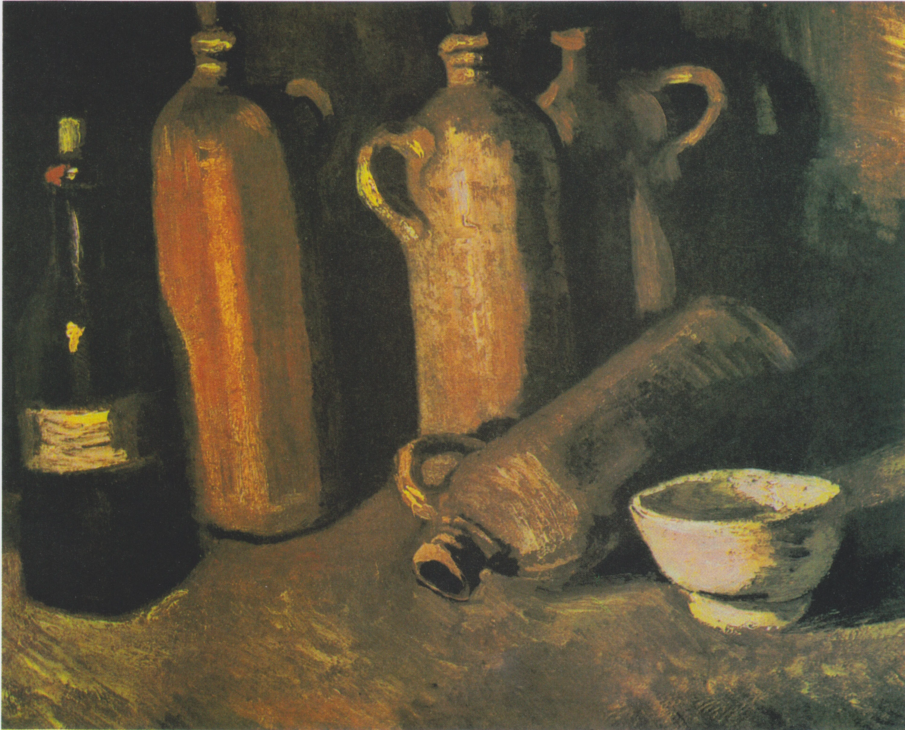 Still Life with Jars, Vincent van Gogh