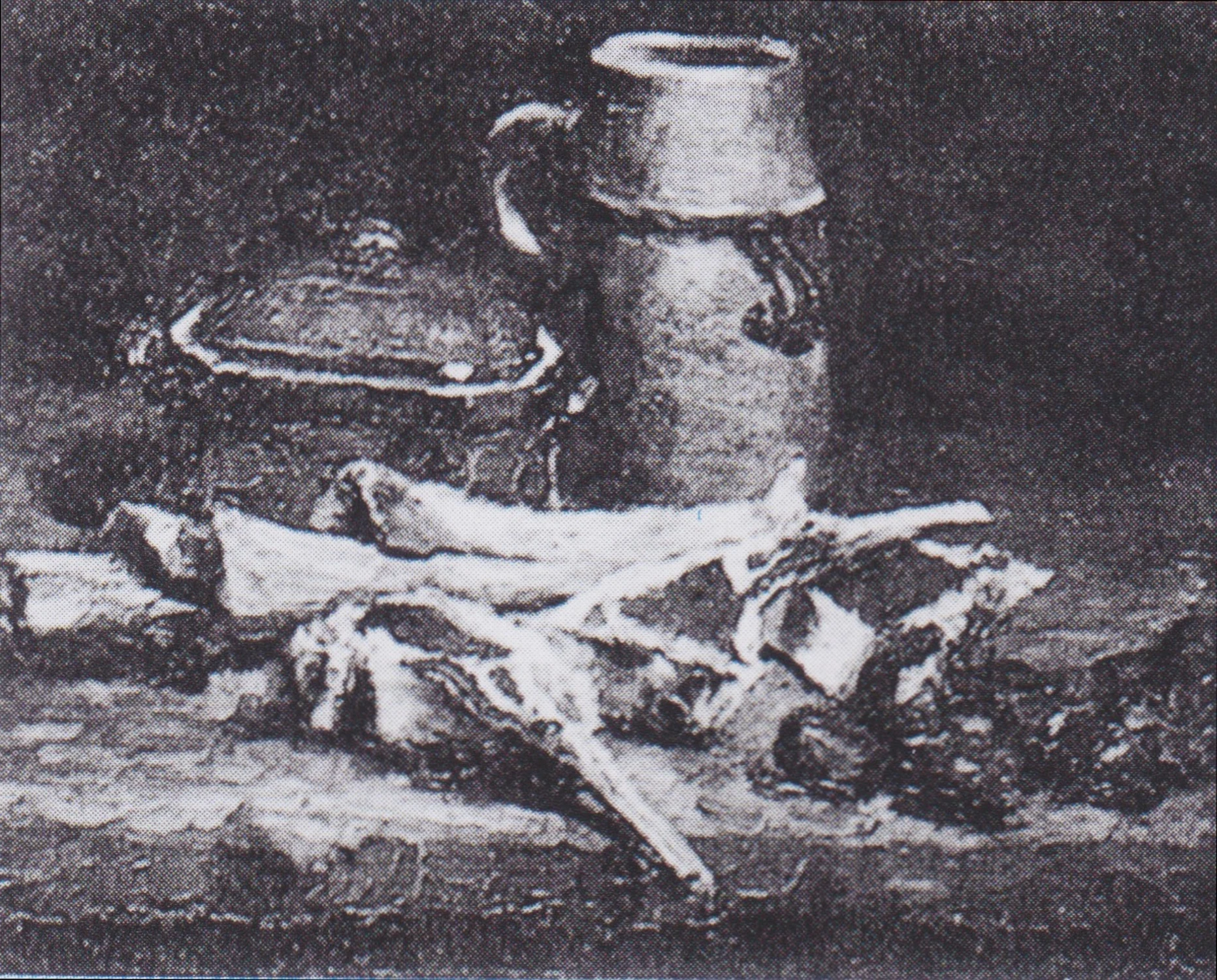 Still Life with Meat, Vegetables and Pottery, Vincent van Gogh