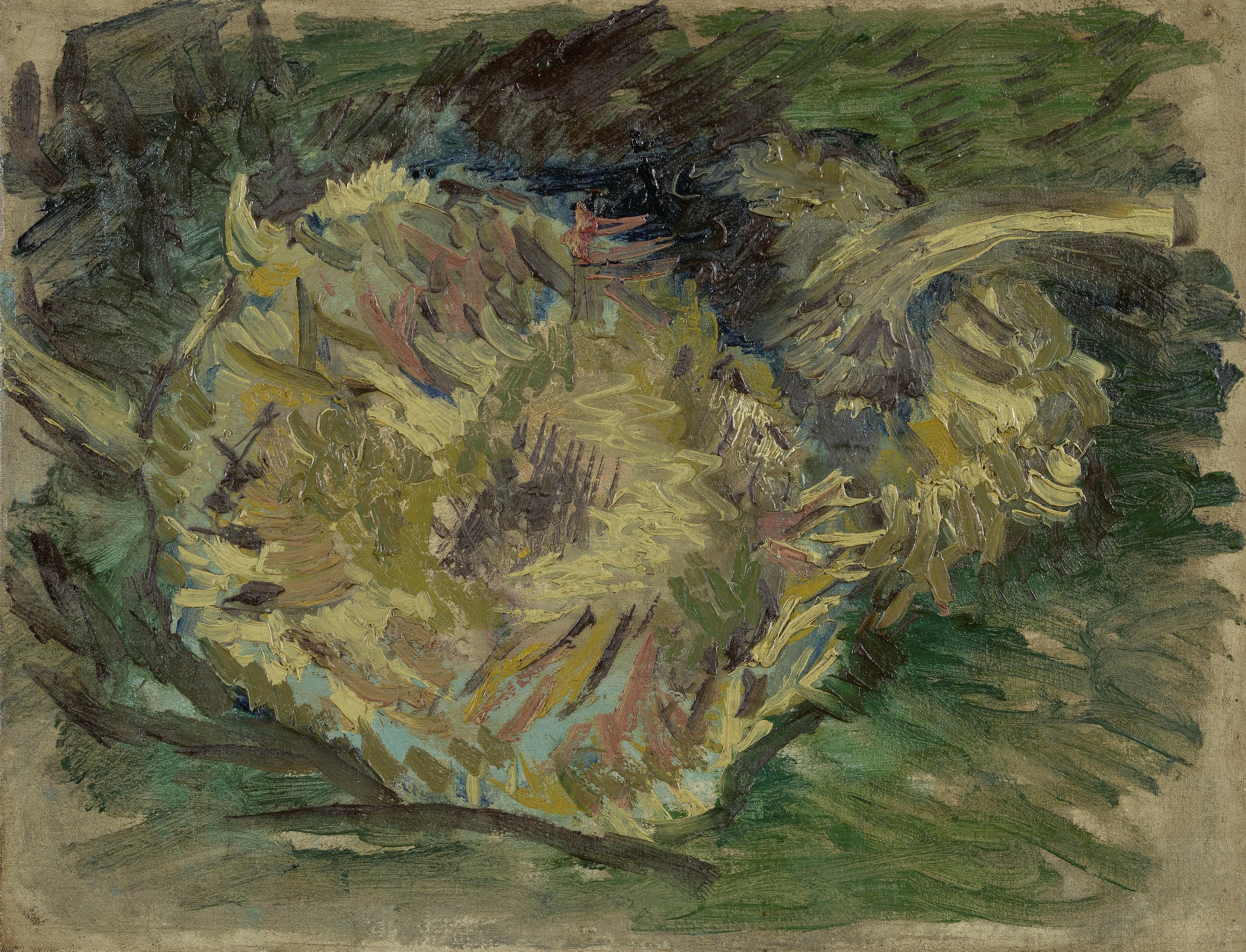 Sunflowers Gone to Seed, Vincent van Gogh