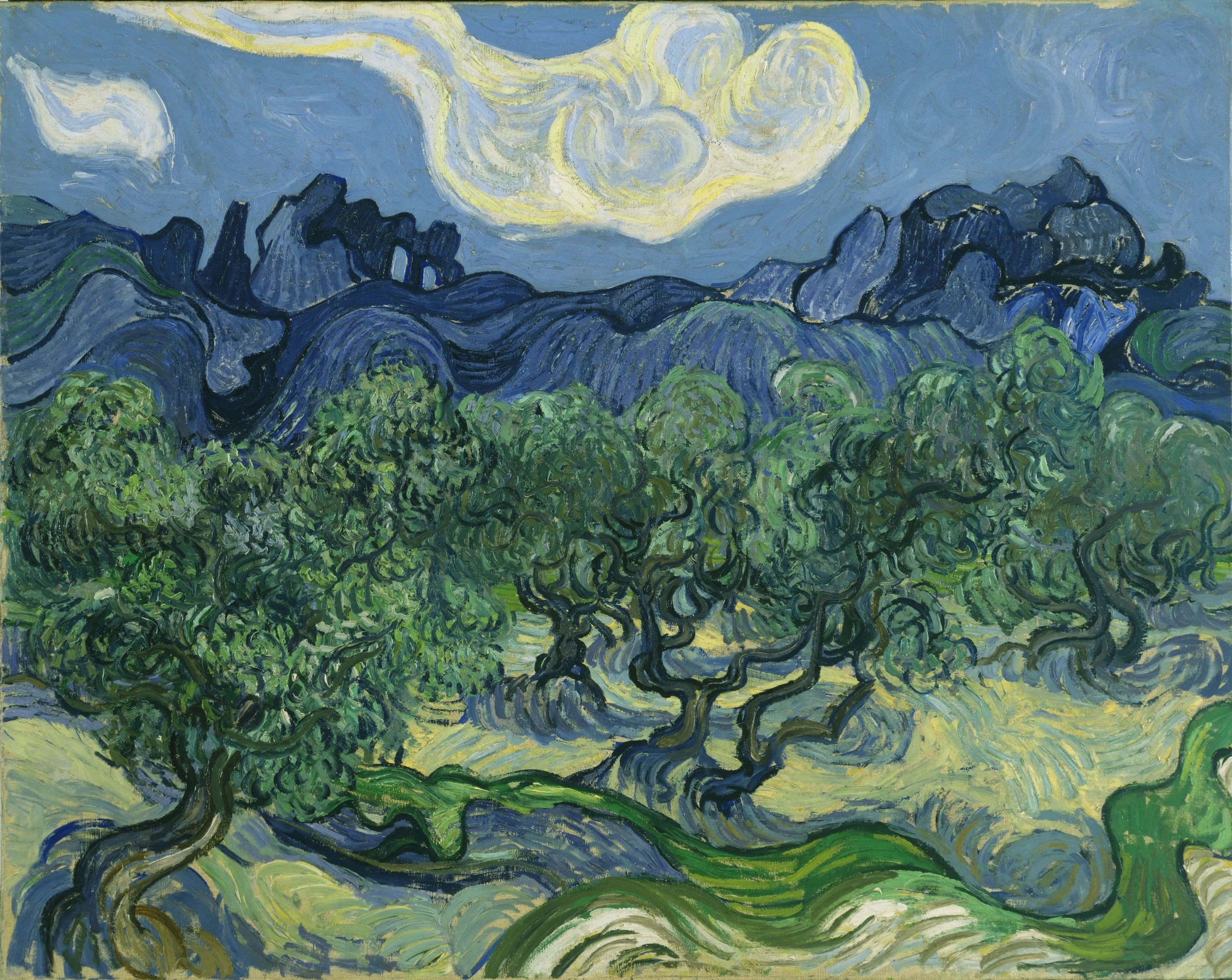 The Olive Trees, Vincent van Gogh