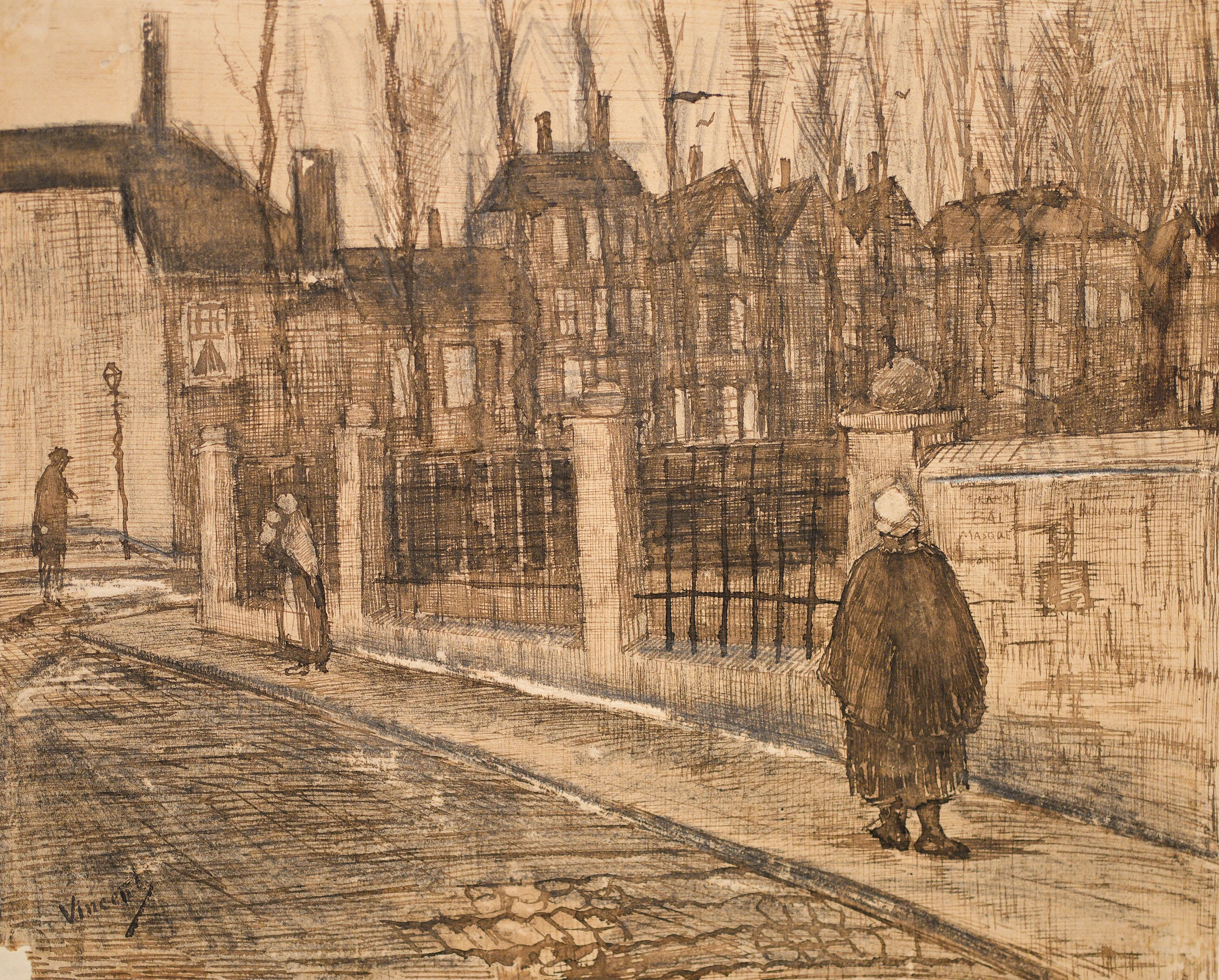 View of The Hague ('Paddemoes'), Vincent van Gogh