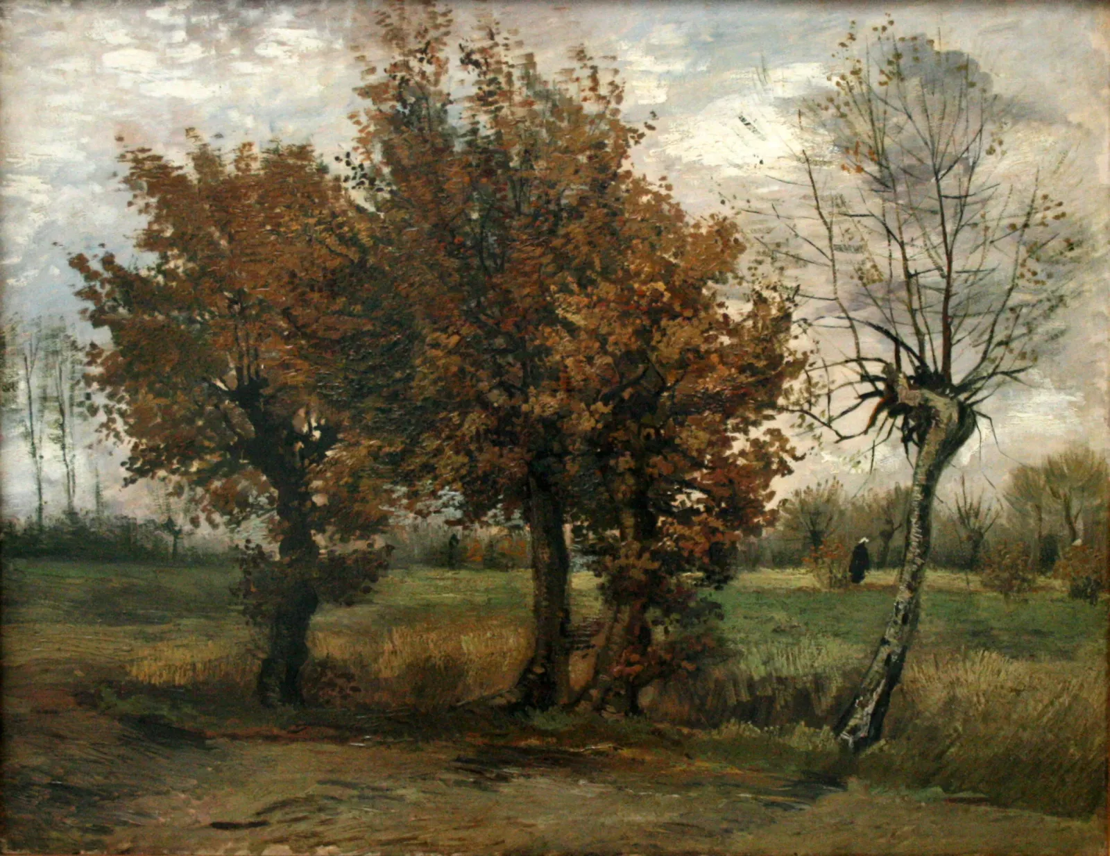 Autumn Landscape with Four Trees, Vincent van Gogh