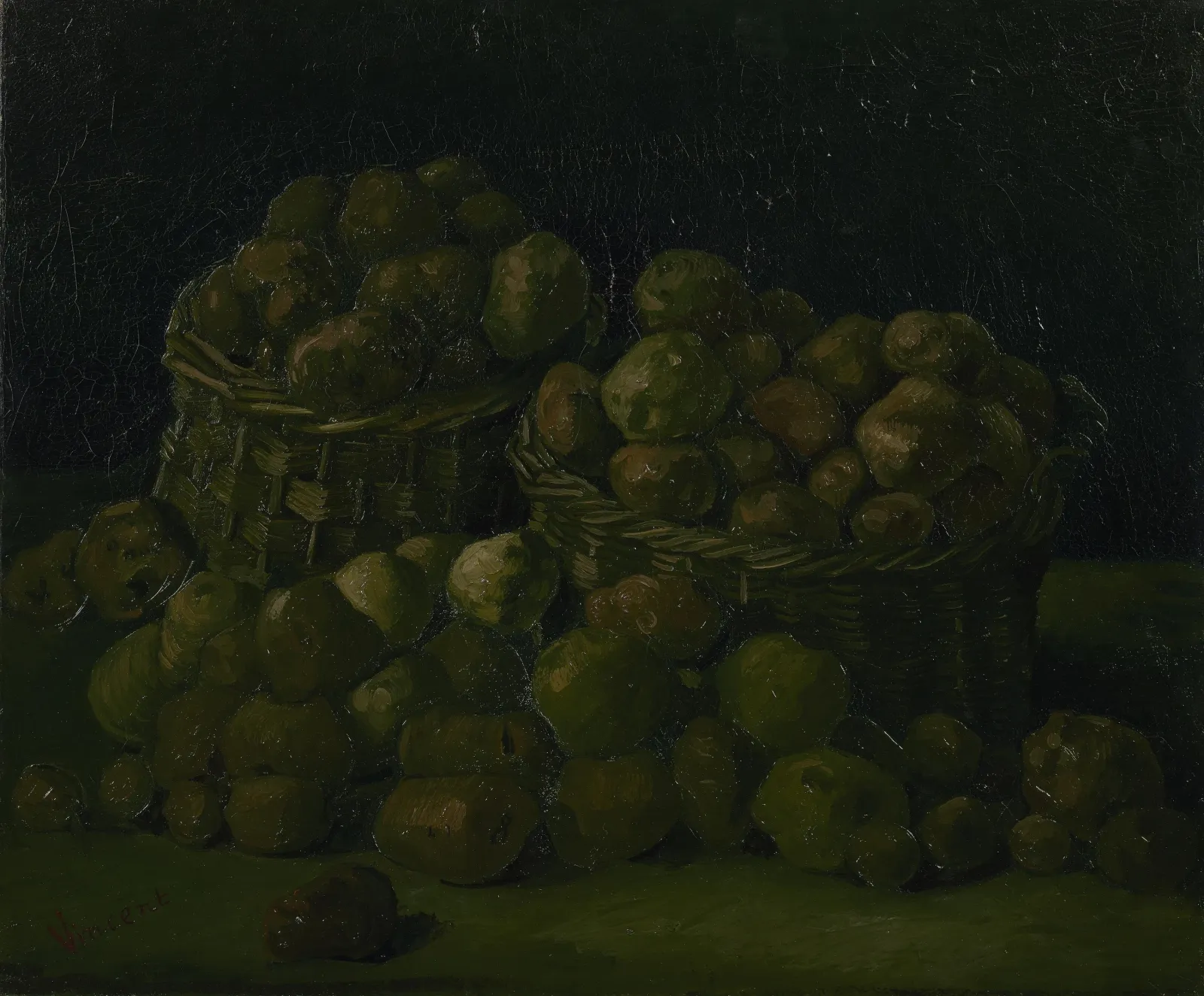 Baskets of Potatoes, Vincent van Gogh