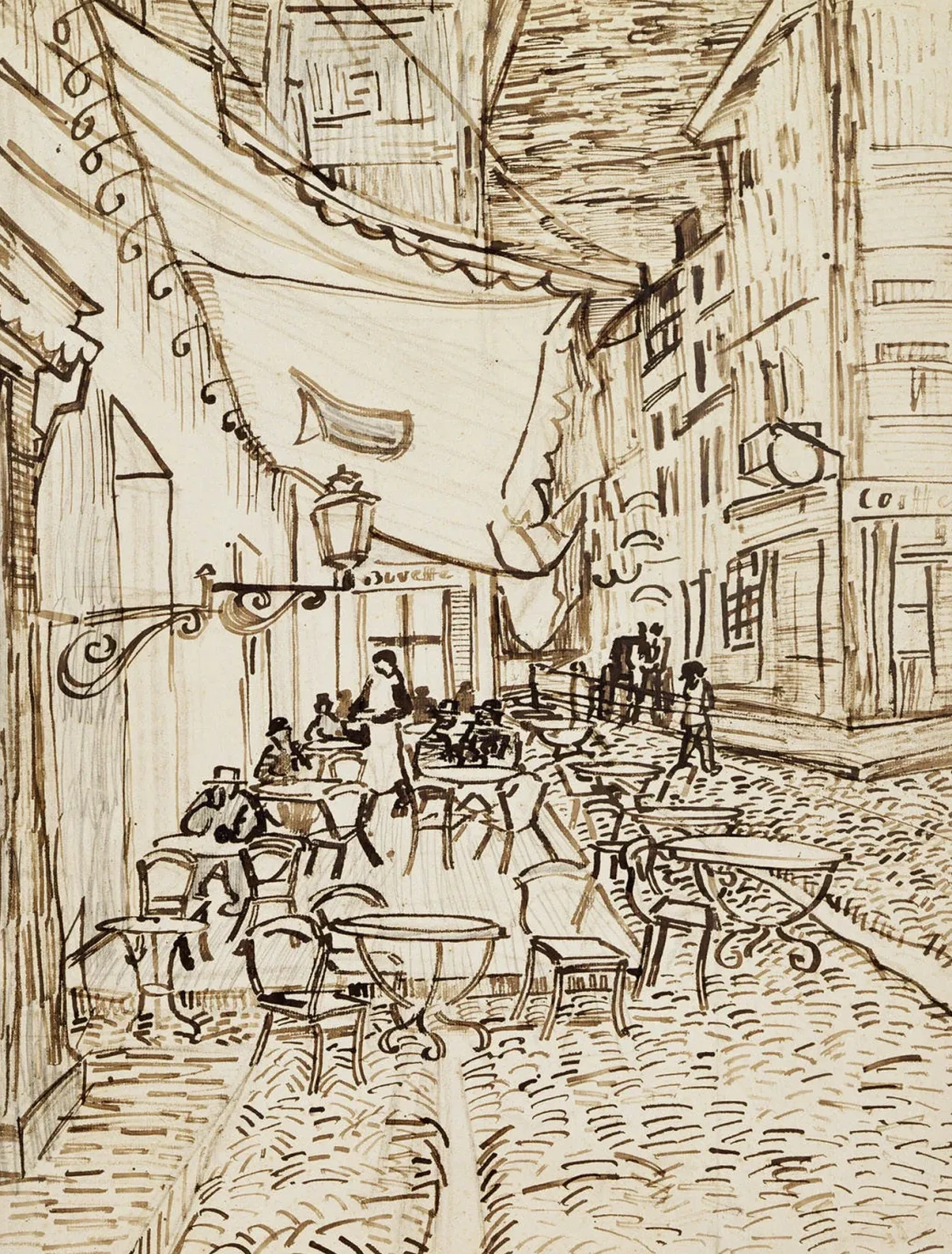 Cafe Terrace at Night, Vincent van Gogh