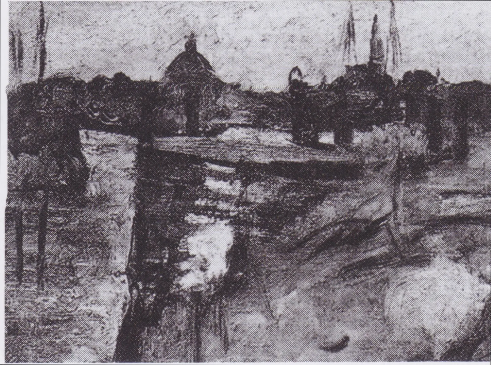 City View of Amsterdam, Vincent van Gogh