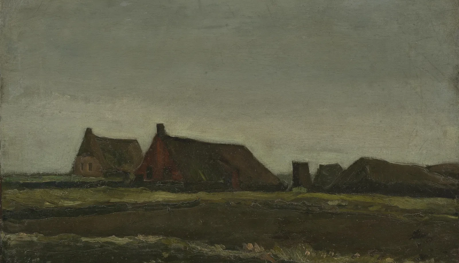 Cottages, Vincent van Gogh