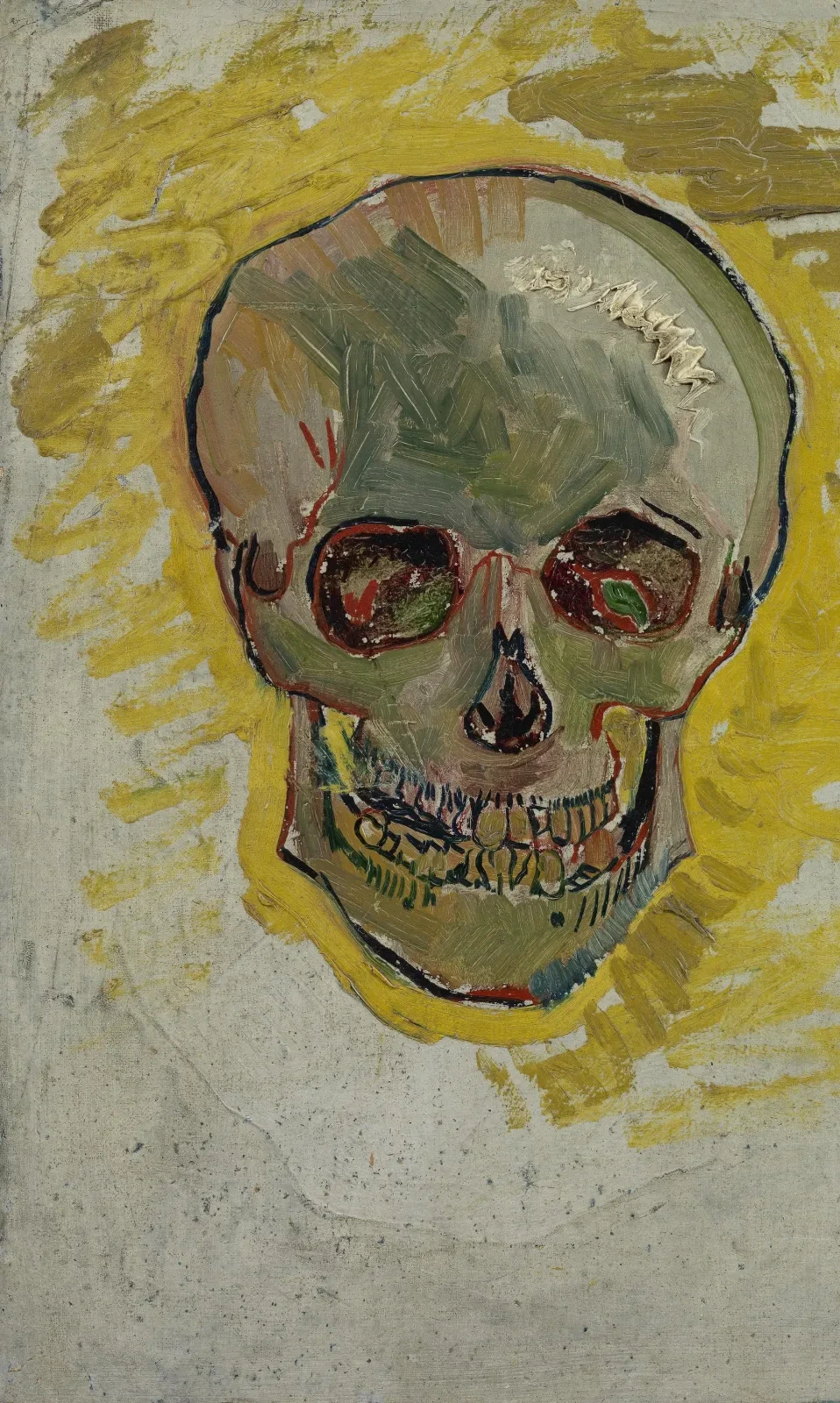 Crâne, Vincent van Gogh