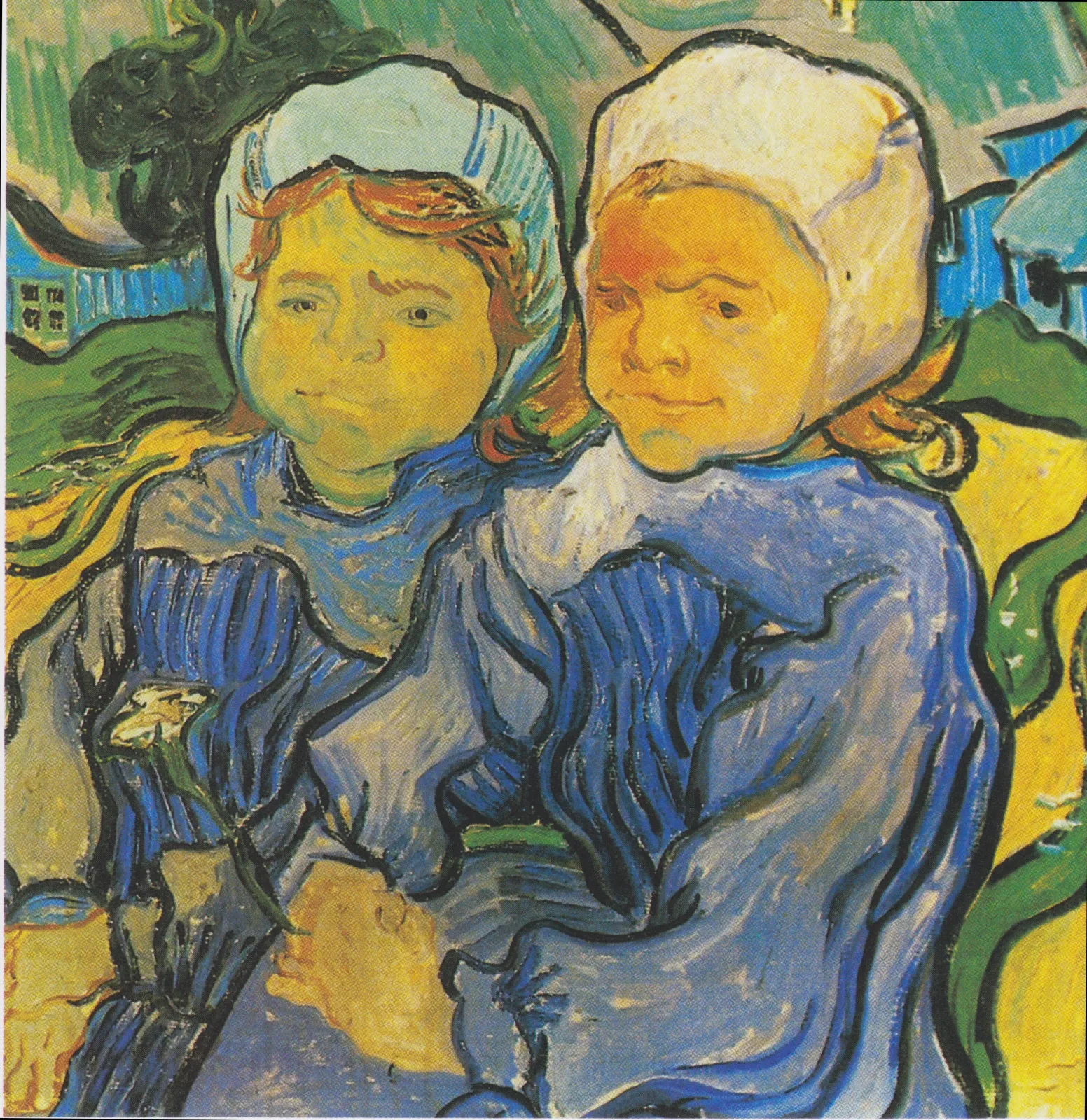 Deux fillettes, Vincent van Gogh